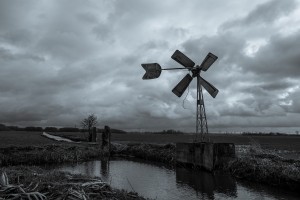 Windmill in the fields